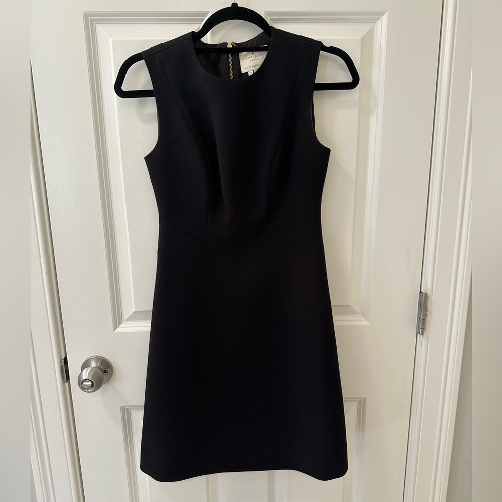Kate Spade Sicily Dress in Black Flared